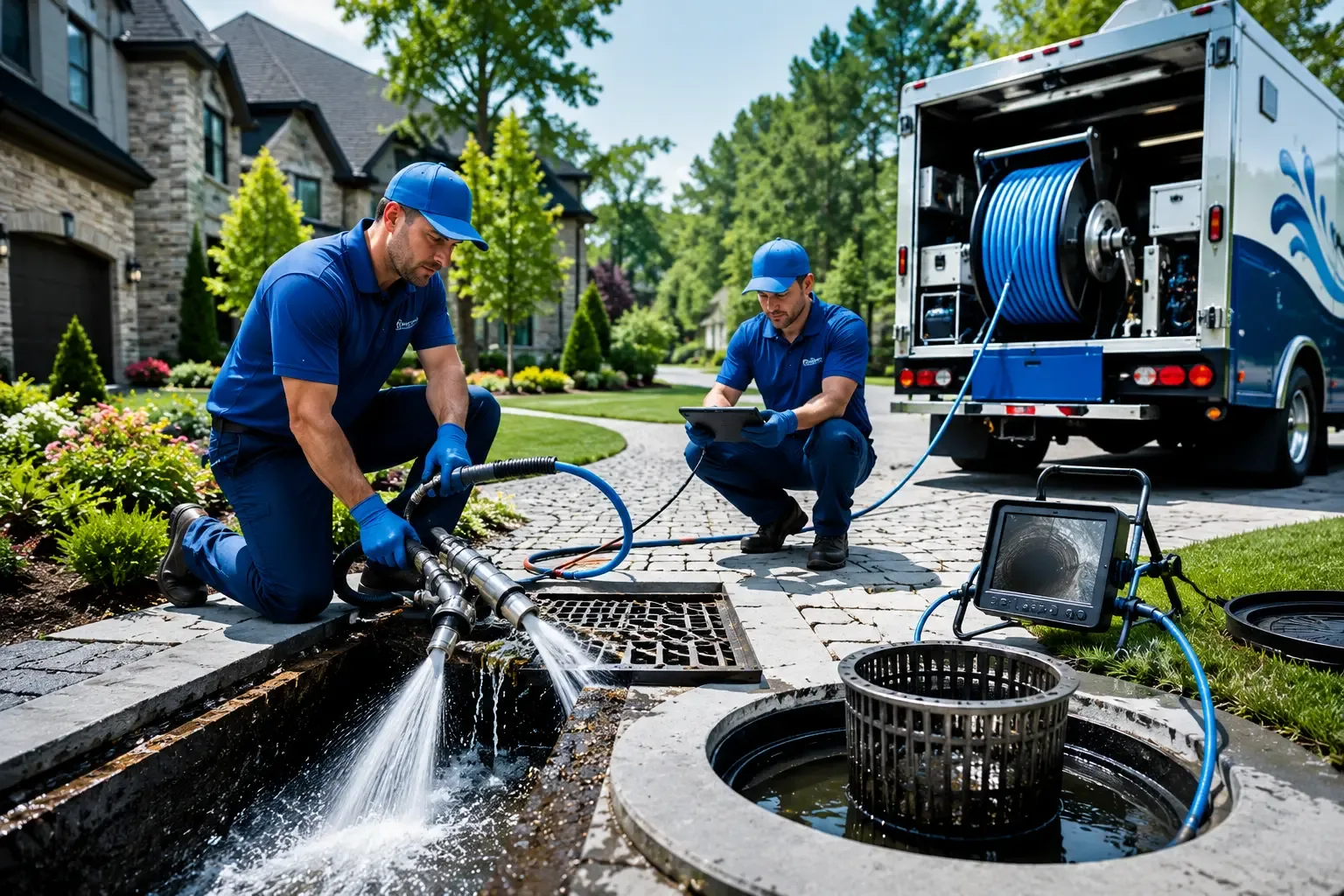 Local outdoor drain cleaning professionals in Canmer, KY